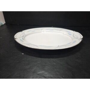 Vintage 1950's Valmont China 12" Royal Wheat Oval Serving Platter